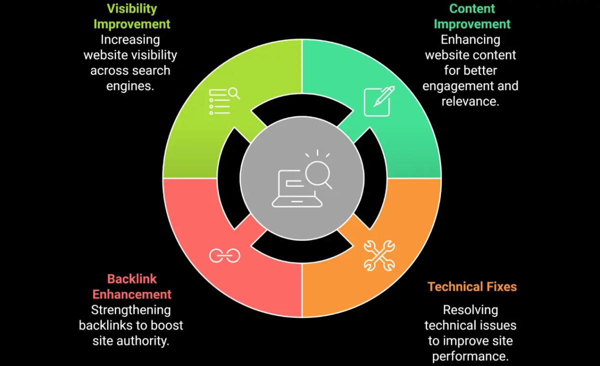 Insights showing comprehensive audit process