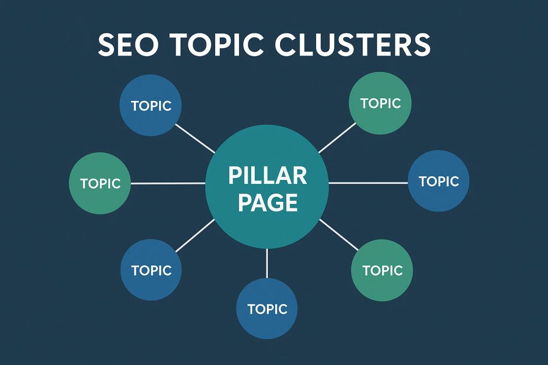 SEO Topic Clusters Feature Image