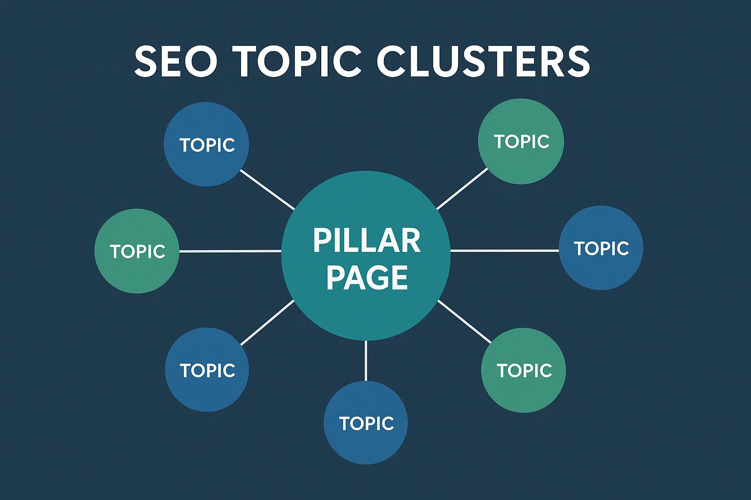 SEO Topic Clusters Feature Image